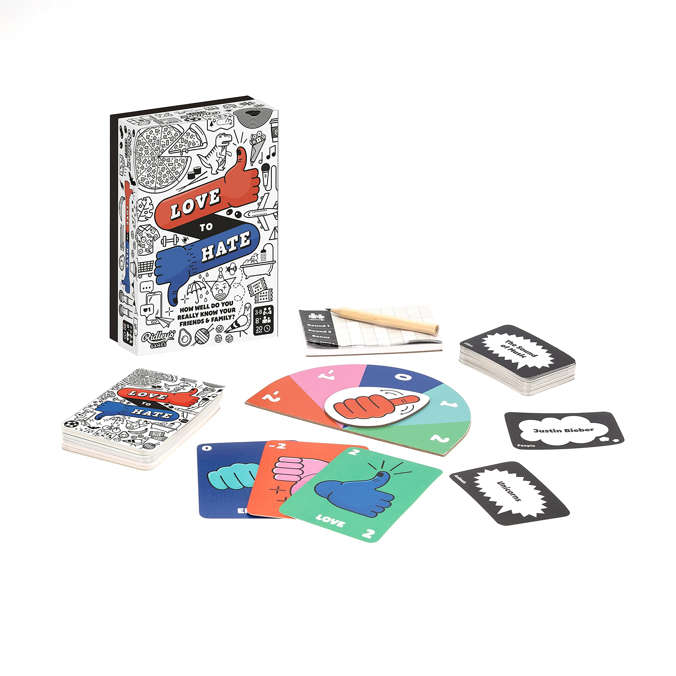 Игровая приставка Ridleys GME083 От любви до ненависти Разноцветная A6 3690₽