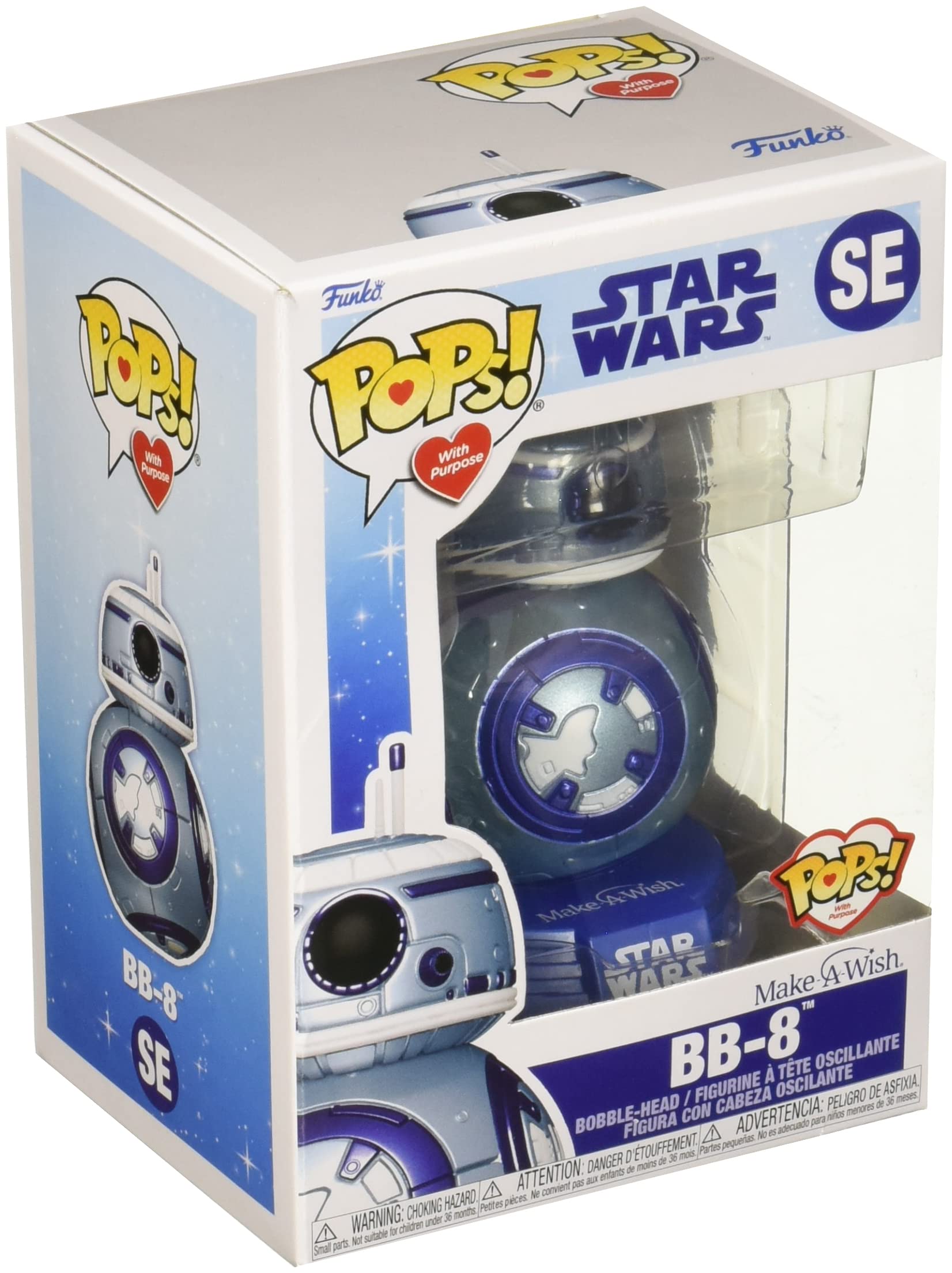 Фанко ПОП! Star Wars: Make a Wish 2022 — BB-8 — (металлик) — коллекционный винил F