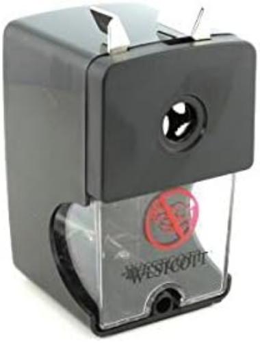 Westcott Pencil Sharpener - Black, E-14216 00 Single - Picture 6 of 7